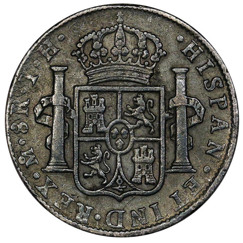 1805-TH Mexico Silver 8 Reales KM. 109 - Very Fine Detail