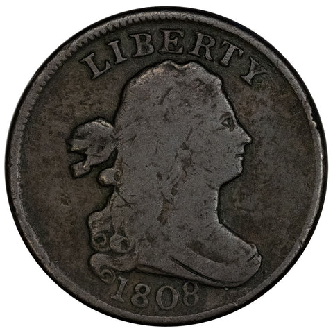 1808 Draped Bust Half Cent - Very Good