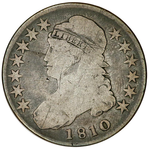 1810 Capped Bust Half Dollar - Overton 104 [R3] - Good+