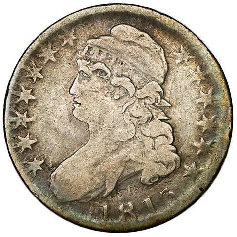 1813 Capped Bust Half Dollar - Overton 110 [R1] - Very Fine