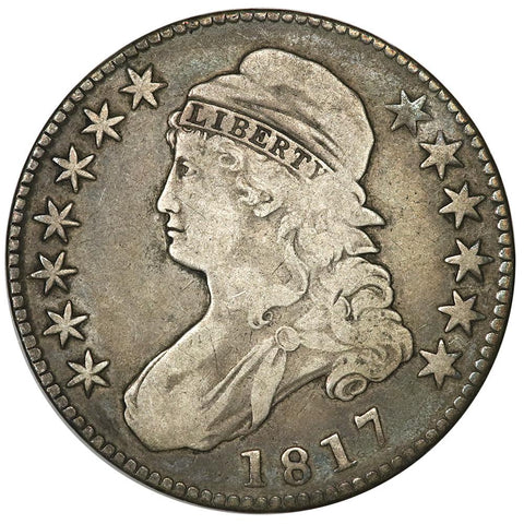 1817 Capped Bust Half Dollar - Overton 112 [R2] - Very Fine