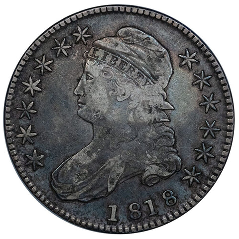 1818 Capped Bust Half Dollar - O.114 [R3] - Very Fine