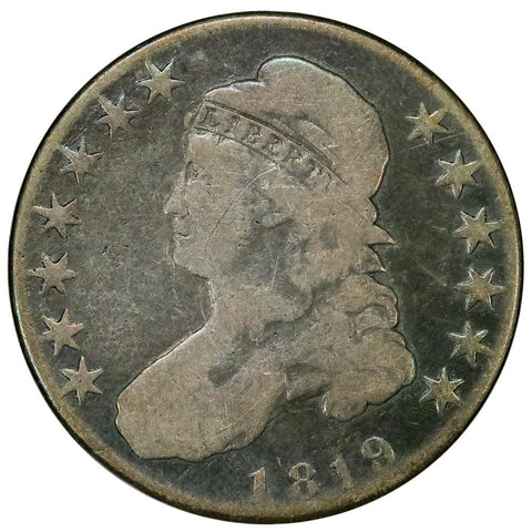 1819 Capped Bust Half Dollar - Good Details