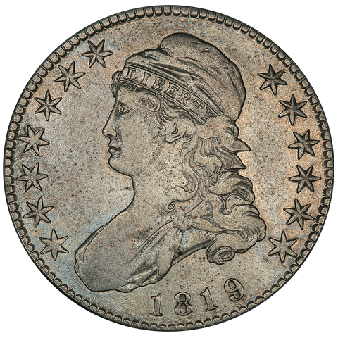 1819 Capped Bust Half Dollar - Overton 107 (R4) - Very Fine
