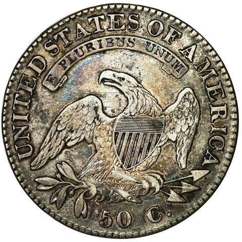 1821 Capped Bust Half Dollar - Overton 102 [R2] - Very Fine+