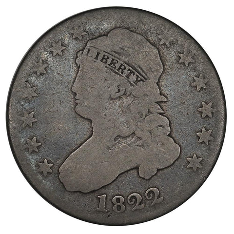 1822 Capped Bust Quarter - About Good/Good