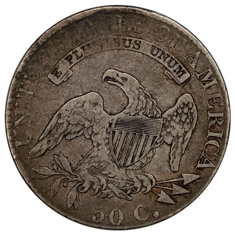 1825 Capped Bust Half Dollar - Overton 110 [R2] - Very Fine