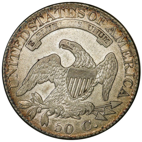 1825 Capped Bust Half Dollar - Overton 104 [R4+] - About Uncirculated