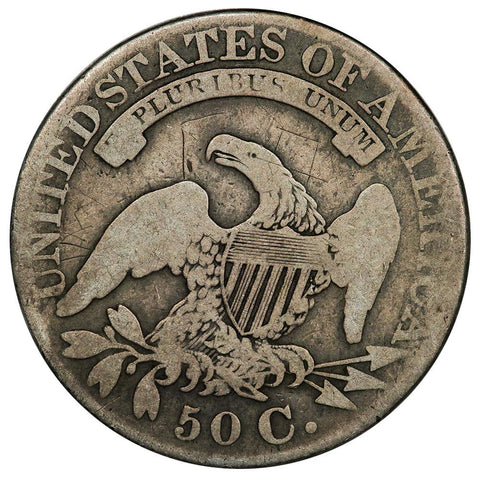 1828 Capped Bust Half Dollar - Overton 107 (R2) - Good Details