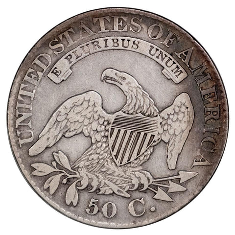 1828 SB2/L8 Capped Bust Half Dollar - Overton 108 [R3] - Very Fine Details
