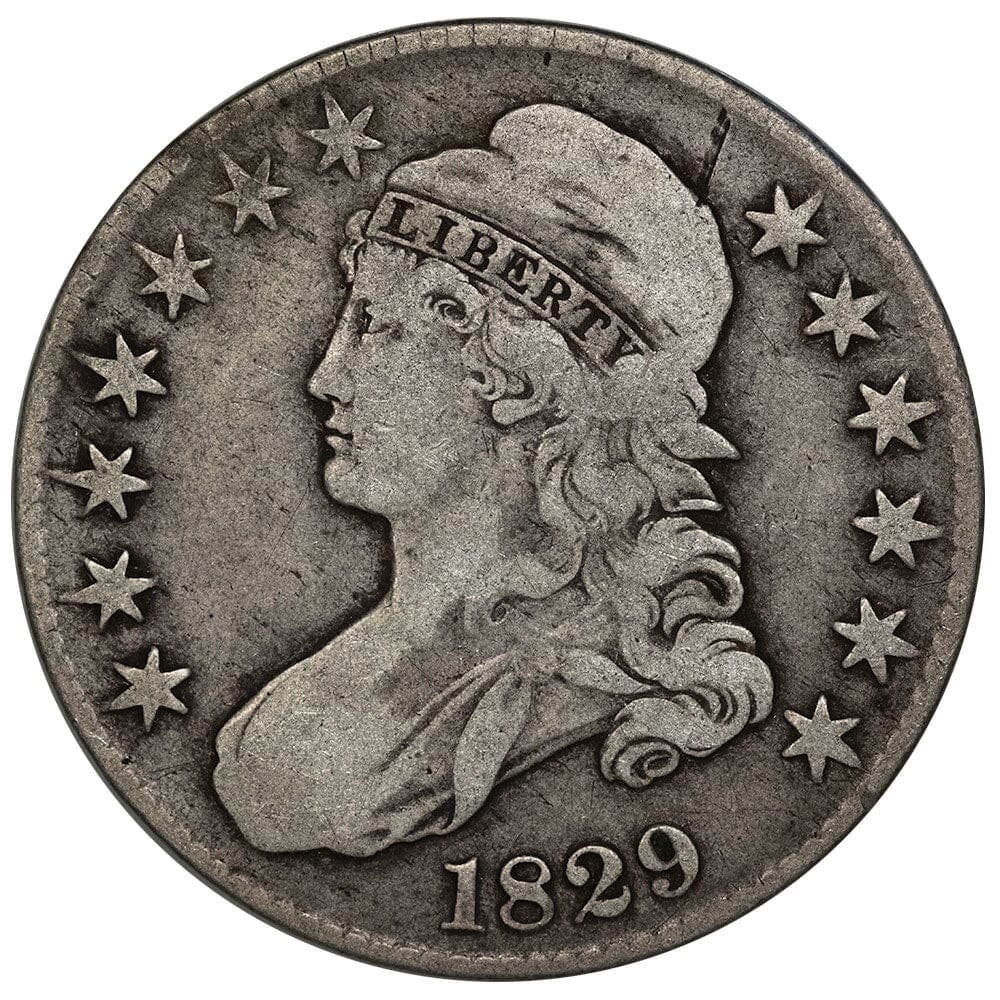 1829 Liberty Capped Half Dollar offers