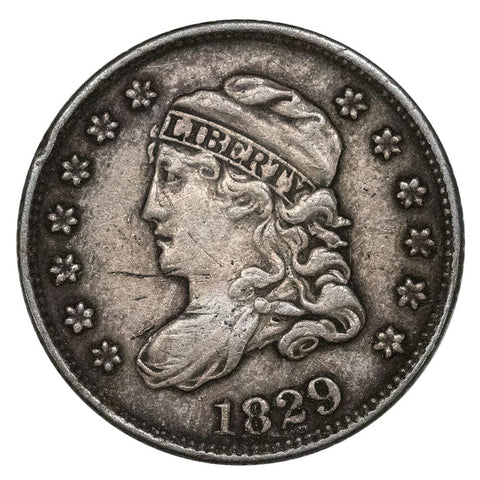 1829 Capped Bust Half Dime - Very Fine