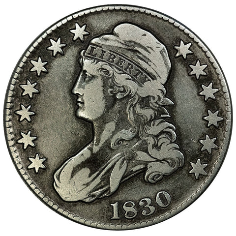 1830 Capped Bust Half Dollar - Very Fine