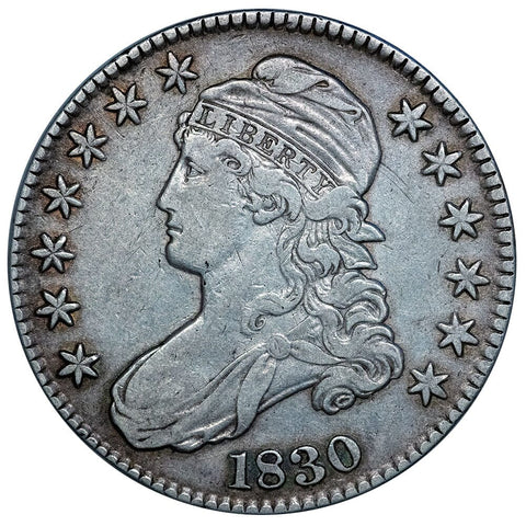 1830 Capped Bust Half Dollar - Overton 116 (R2) - Very Fine