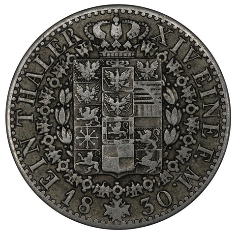 1830-D German States, Prussia Silver  Thaler KM.419 - Fine/Very Fine