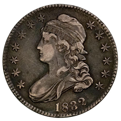 1834 SL Capped Bust Half Dollar - Overton 104 EDS [R3] - Extremely Fine Detail