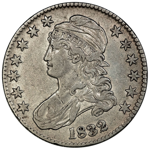 1832 Capped Bust Half Dollar - Doubled Profile - Very Fine+