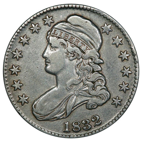 1832 Capped Bust Half Dollar - Overton 102 [R1] - Very Fine+