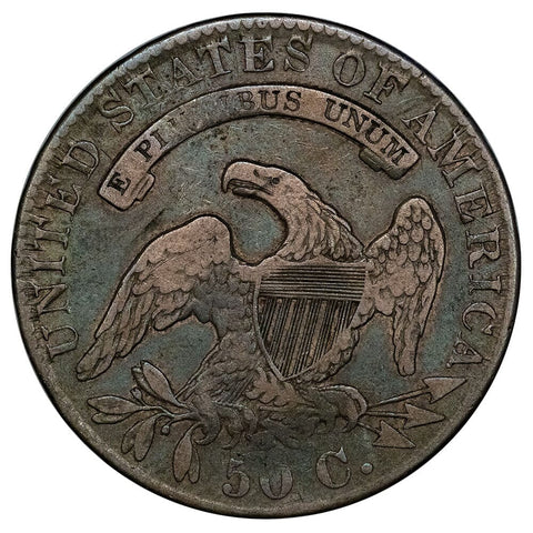 1833 Capped Bust Half Dollar - Overton 107 (R3) - Very Fine