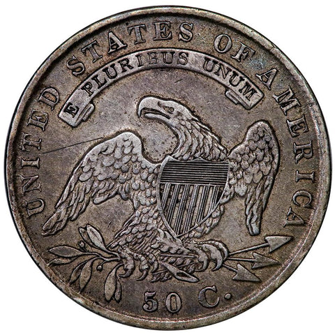 1834 SD/SL Capped Bust Half Dollar - Overton 121 [R3] - Very Fine+