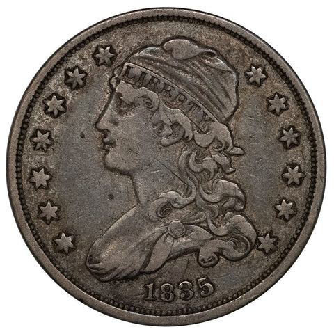1835 Capped Bust Quarter - Very Fine+