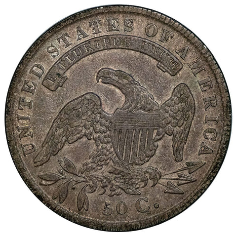 1836 LE Capped Bust Half Dollar - O.102 [R3] - Very Fine
