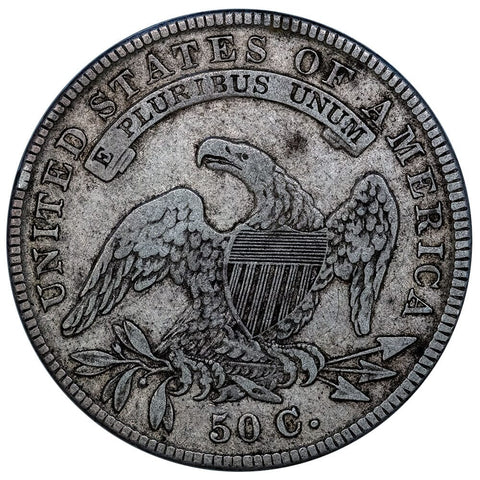 1836 LE Capped Bust Half Dollar - O.122 [R2] - Very Fine
