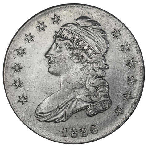 1836 Capped Bust Half Dollar - Overton 102 [R3] - XF Details