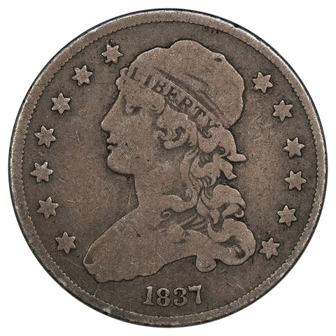 1837 Capped Bust Quarter - Very Good
