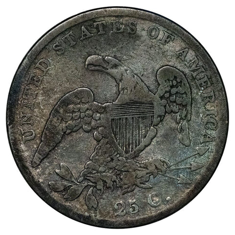1838 Capped Bust Quarter - Fine