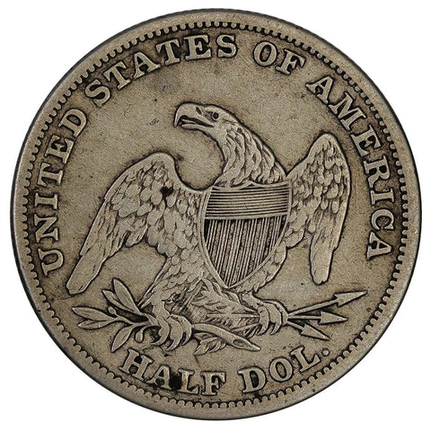 1839-O Reeded Edge Capped Bust Half Dollar - Very Fine Detail