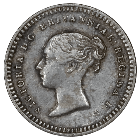 1843 Great Britain Silver 1 1/2 Pence KM. 728 - Extremely Fine