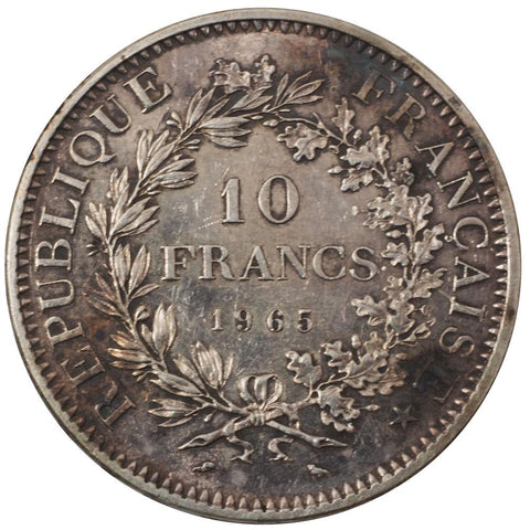 1849-A France 10 Francs KM 756.1 - XF+