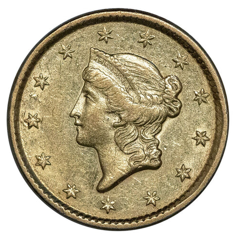 1850 Type-1 Gold Dollar - Extremely Fine