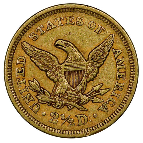 1851 $2.5 Liberty Gold Coin - Extremely Fine