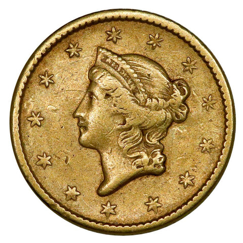 1854 Type-1 Gold Dollar - Very Fine