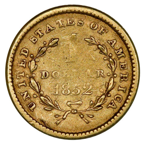 1854 Type-1 Gold Dollar - Very Fine
