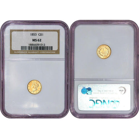 Certified Type-1 Gold Dollar Deals - All NGC Certified