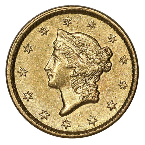 Type-1 Gold Dollars - VF to PQ Brilliant Uncirculated