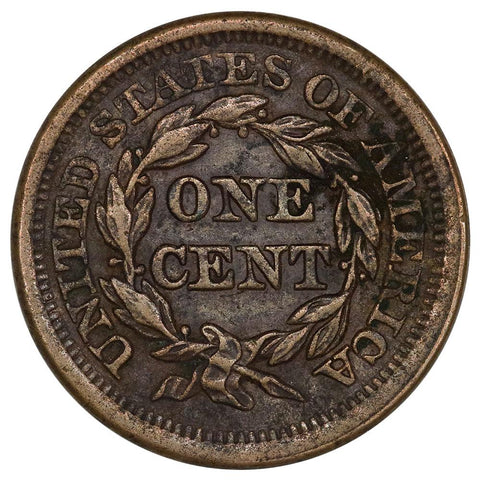 1856 Braided Hair Large Cent - Extremely Fine Detail