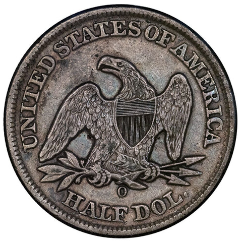 1858-O Seated Liberty Half Dollar - Extremely Fine+