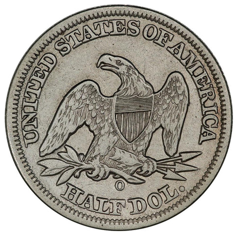 1858-O Seated Liberty Half Dollar - Very Fine