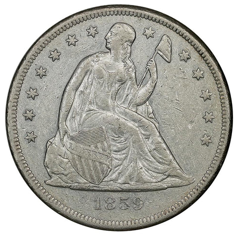 1859-O Seated Liberty Dollar - Extremely Fine