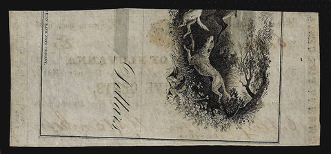 1863 25¢ County of Fluvanna, Palmyra, Virginia ~ Choice Crisp Uncirculated
