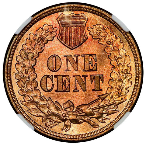 1864 Bronze Indian Cent - NGC MS 65 RD - Gem Uncirculated Red