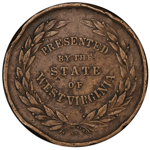 Civil War West Virginia Honorable Discharge Service Medal / 15th West Virginia Volunteer Infantry