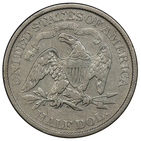 1871-S Seated Liberty Half Dollar - Very Fine Details