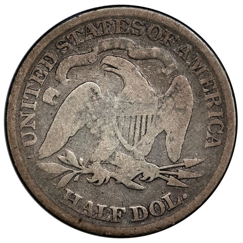 1874 Seated Liberty Half Dollar - Good
