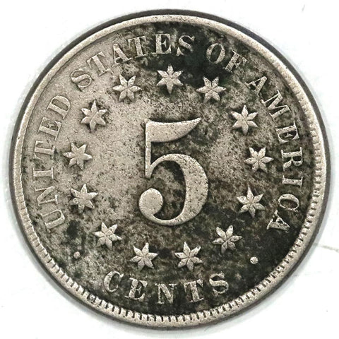 1874 Shield Nickel- Good