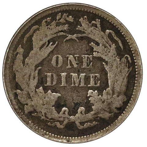 1876 Seated Liberty Dime - Fine